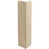 Kerbl Pet Tiragraffi Kevin, Beige, 80x28cm, Legno, sisal, Gatti, Pannello Posteriore Rivestito in Pile