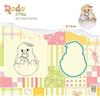 Nellie's Choice Fustella e Timbro Trasparente, Pulcino, 3.7 x 5 cm, per Creare Biglietti, Natale, Scrapbooking, Fai da Te, DIY, Colori Multipli, 37x50mm