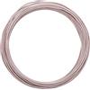 Vaessen Creative Filo di Alluminio Rotondo Goffrato, Rosa nebbioso, Taglia unica