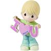 Precious Moments, Love You More Bisque Porcelain Figurine, Boy, 153002