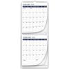 STRIVE ZEN StriveZen, calendario da parete 2024-2025, visualizzazione mensile, pieghevole, verticale, da gennaio 2024 a dicembre 2025, 30 x 71 cm, grande, minimalista, 24 mesi