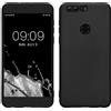 kwmobile Custodia Compatibile con HONOR 8/8 Premium Cover - Back Case per Smartphone in Silicone TPU - Protezione Gommata - nero matt