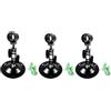 BEITESI Parentesi di posizionamento laser Staffa di fissaggio del modulo laser Staffa di posizionamento regolabile a 360 gradi 16 mm (16 mm-3-packs)