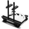 DolDer Supporto GPU in alluminio, supporto per schede grafiche, supporto per scheda video Sag regolabile in altezza, installato sulla ventola (12 cm) nero