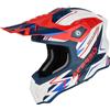 Acerbis Casco Moto Cross Enduro Acerbis AIRSTRIKE-X Bianco Blu Rosso
