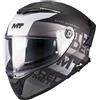MT Helmets Casco Moto Integrale Mt Helmets THUNDER 4 SV WAVES B2 Bianco