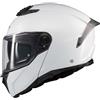 MT Helmets Casco Moto Modulare P/J Mt Helmets ATOM 2 SV PURE A0 Bianco