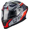 MT Helmets Casco Moto Integrale Mt Helmets BRAKER SV COCKPIT C5 Arancio
