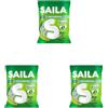 Saila Jelly - Confetti Menta Vegan, Croccanti Fuori e Morbidi Dentro, Senza Glutine - 75 gr, 1.0 unità (Confezione da 3)