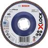 BOSCH PROFESSIONAL Disco lamellare ø 115 mm Bosch X-LOCK X571 Best Metal - G 40