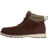 Tommy Hilfiger Uomo Stivali Bassi Corporate in Pelle Scamosciata, Marrone (Cocoa), 42