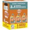 Sole Detersivo Lavatrice Igiene e Freschezza 123 Lavaggi, Formula igienizzante, Detersivo Lavatrice Liquido Igiene e Freschezza, rimuove le macchie a basse temperature