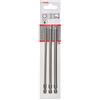 Bosch Punta Extradura T20,T25,T30x152mm: 3 uds
