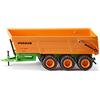 Siku 2892, Cassone ribaltabile a 3 assi Joskin, 1:32, Metallo/Plastica, Arancione, Per giocattoli scala 1:32 con gancio di traino