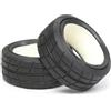 TAMIYA 300051023-1:10 - Pneumatico da corsa, 24,5 mm, 2 pezzi, colore: Nero
