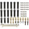 Tamiya 300054539 - TT-02B Li/Re-Threaded aste Impostare Regolabile, 7 Pezzi