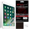 TECHGEAR®, confezione da 3 pellicole protettive per iPad Apple (versione 2017, 9,7). Pellicola trasparente proteggi schermo con panno e scheda di applicazione