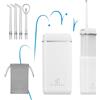 SYNHOPE Idropulsore Dentale Portatile (Mini Cordless) Irrigatore Dentale,Serbatoio dell'acqua retrattile / IPX8 Impermeabile / 3 Modalità Water Flosser,Adatto a Viaggio e A casa Professionale Orale Irrigator