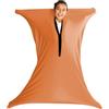 SZSMART Calze sensoriali per adulti, 165 x 73,7 cm, elasticizzate, per alleviare lo stress, per adulti con autismo, ansia (arancione, XL/163-191 cm)