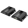 Digitus Set estensore IP HDMI - UHD 4k 60Hz - HDMI 2.0 - portata fino a 200 m - trasmettitore e ricevitore - fino a 253 ricevitori - CAT 6 - nero