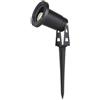 V-TAC VT-1119 Picchetto da giardino led in alluminio con portalampada GU10 88*75*245mm orientabile colore nero IP65 - sku 10372