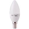V-Tac VT-1855 Lampada LED 5,5W E14 candela bianco caldo 3000K - SKU 42151