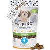 ProDen PlaqueOff Bocconcini Dentali per Cani | Rimuove Tartaro e Alito Cattivo, Pulizia dei Denti 100% Naturale e Antitartaro - Migliora la Salute Orale Complessiva - 60 g