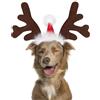 GTYARYUA Cappello di Natale per Cani, Cani Renna Cerchietto Cerchietto, Regolabile Fascia Natalizia, Costume Cane Natale, Come Regalo per Animali Domestici (B)