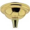 Art Deco Emporium Kit completo di decorazione con calotta copri fili per lampadario da soffitto in metallo, misura piccola Art déco Matte Black