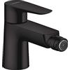hansgrohe Talis E Miscelatore monocomando bidet con saltarello, nero opaco, 71720670