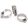Schläfer, 660303 8PZ Fascette Stringitubo 12-20mm Acciaio Inox Regolabile Morsetto Stringi Tubo Collare di Serraggio Vite Regolabile Nastro Diam. 9mm