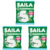 Saila - Confetti alla Menta, Senza Zucchero con Estratto di Stevia, Confetti Teneri, Senza Glutine - 75 gr (Confezione da 3)