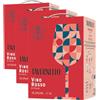 Tavernello Classico Vino Rosso d'Italia, Vino Equilibrato e Profumato, 11.5% Vol, Confezione Bag in Box da 5 L (Confezione da 3)