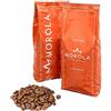 Morola Caffè in Grani - Miscela Morola Arancio Gold - Espresso Bar - Sacchetto da 1000g - Confezione da 1Kg - Caffè Torrefatto in Italia - Made in Italy