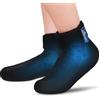 NEWGO Calze refrigeranti alla caviglia per lesioni ai piedi, 2 pezzi, raffreddamento a 360°, gel freddo riutilizzabile, per alleviare il dolore, gonfiore, distorsioni e dopo interventi chirurgici