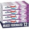 Aquafresh White & Brilliant Dentifricio Sbiancante, 12 x 75 ml