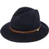 LIPODO Outdoor Traveller Cappello Feltro di Lana Fascia in Similpelle Made in Italy Unisex Autunno Inverno