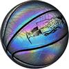 iFCOW Pallone da Basket olografico luminoso in pelle PU riflettente misura 5