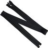 Aerzetix - Set di 6 Cerniere a Spirale N°5 85 cm | Separabile | Nero con tirazip Decorativo | per Giacche, Cappotti, Accessori e Abbigliamento da Cucito