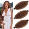 LPARMJIT Springy Treccine extension afro da 40 cm, in 8 confezioni, Kinky Marley, pre-separate, pre-gonfiate, morbide, per Butterfly Locs, extension intrecciate (61 cm, 3 confezioni, 30#)