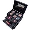 GLOSS ! Valigetta per trucchi BEAUTY CASE - Cofanetto bellezza e organizzazione - Idea regalo per donna, Natale, compleanno, San Valentino, insegnante, festa della mamma - COFFRET