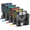 Upwinning 40913 40916 40917 40918 40919 Nastro per etichette 9 mm x 7 m, compatibile con Dymo D1 Natro 9mm bianco/blu/rosso/giallo/verde per LabelManager 160 210D 280 360D 420P 640CB, confezione da 5
