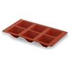 Lacor 66822- Stampo Silicone Piramide 6 cavità