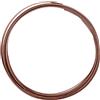 Vaessen Creative Filo di Ferro Modellabile Piatto da 2,5 m x 1 mm x 1 cm Chocolate (Marrone) - Filo Flessibile per Creazioni Floreali, Realizzazione di Gioielli e Modellismo