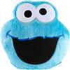Get Trend Sesame Street Cookie Monster Cuscino Morbido Giocattolo Personaggi per Bambini Adulti, 3D Peluche Kawaii, Cuscini Decorativi Letto e Divano (Blu Cookie Monster, L31.5 x W31)