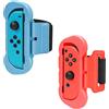 FYOUNG Dance Band Compatibili con Just Dance 2021 2020 2019 Switch, 2 Pezzi Dance Wrist Band Cinturino Regolabile da Polso Elastico per Adulti e Bambini - Rosso e Blu
