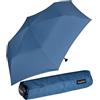 Doppler Ombrello tascabile Doppler Zero,99, peso di soli 99 grammi, stabile, antivento, 21 cm, Ultra Blue - Protezione UV, 90 cm