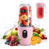 AMFUN Leggero Frullatore Portatile, 500ml Mini Frullatore, USB Ricaricabile Juicer Cup, Frullatore Multifunzione per Smoothie, Frullati, Protein Shake e Succhi di Frutta