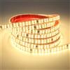 pcning 220V SMD2835 Strisce LED Adesiva Bianco Caldo IP65 Impermeabile con Interruttore, 12 Watt 240led/m LED Strip 3000K 3 Metri (Bianco Caldo, 3M)