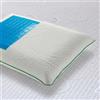 Bedshire Pillow Cuscino Cervicale per Dormire Ortopedico Rinfrescante Guanciale con Memory Foam HD Federa di Cotone con Gel Termoregolatore Sfoderabile Alto 13cm da Letto Made in Italy 100%